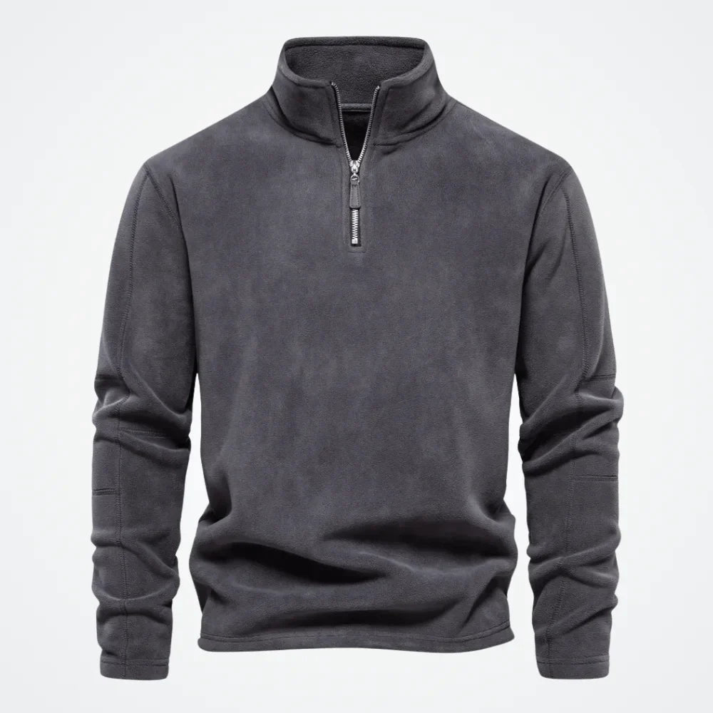Men's Hoodie with High Collar Tromsø Azenli