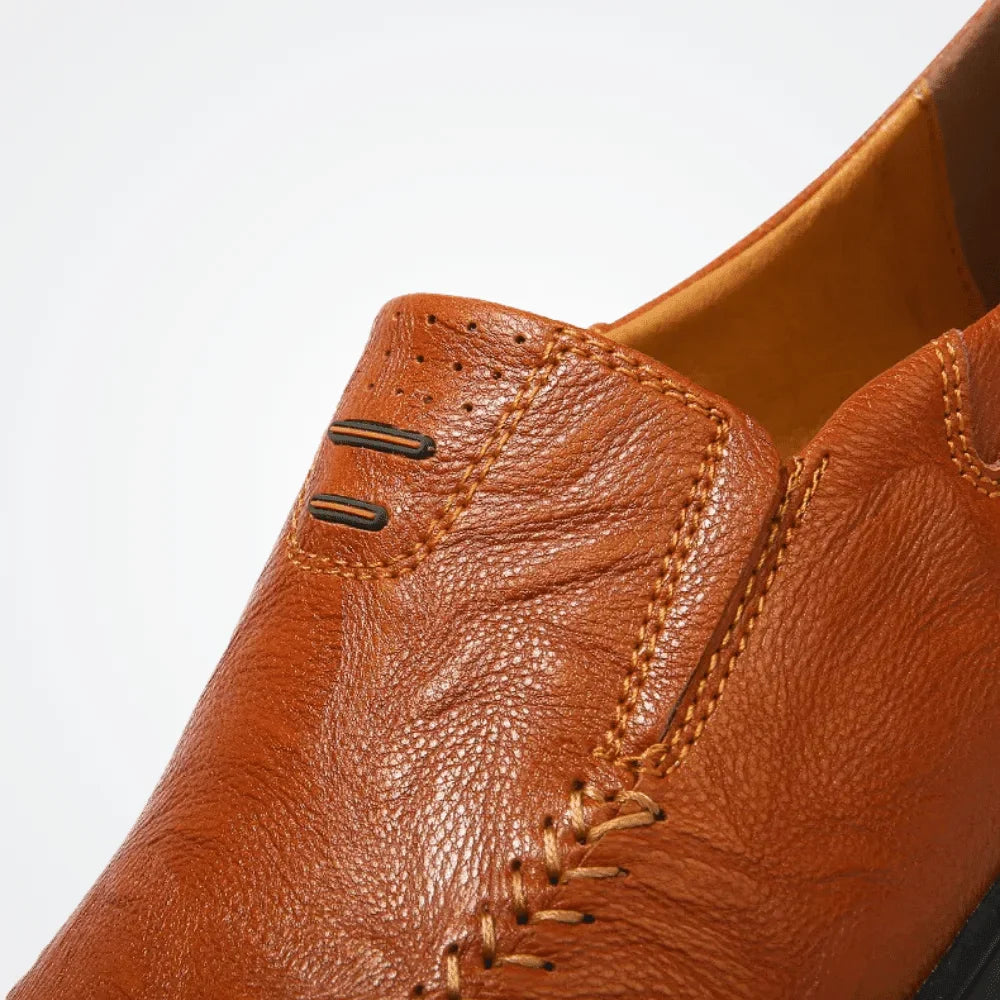 Men's Leather Moccasin Pisa Azenli