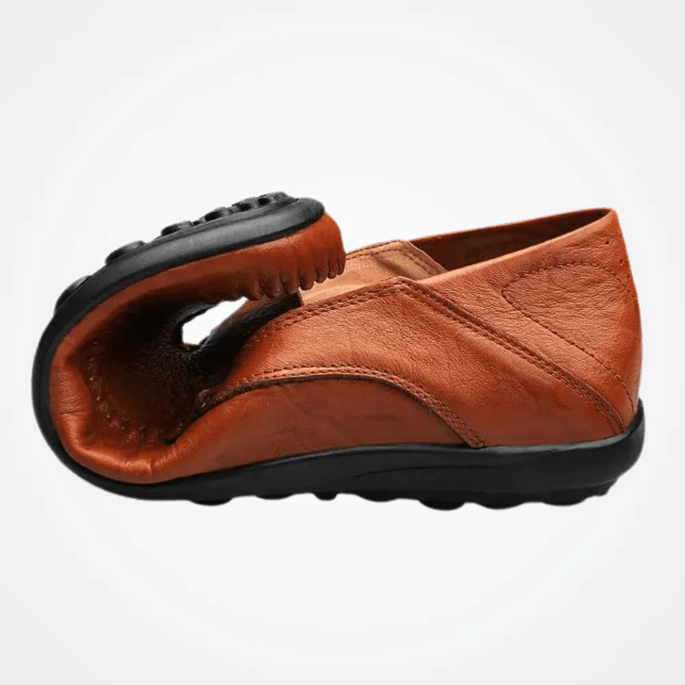 Men's Leather Moccasins Florença Azenli