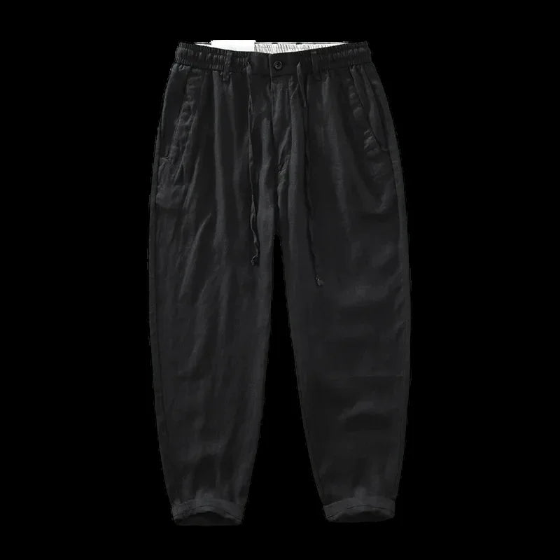 Men's Linen Trousers Elegio Azenli