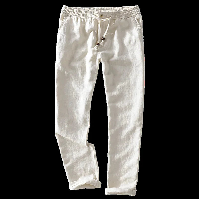 Men's Linen Trousers Morato Azenli