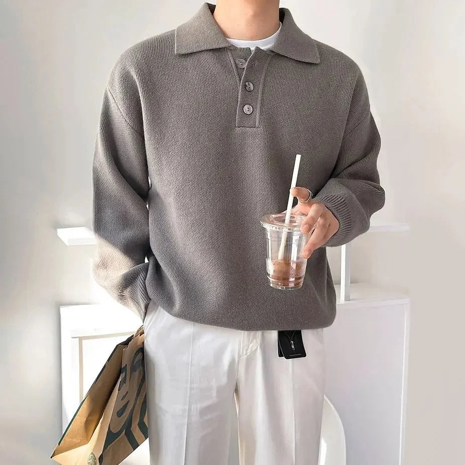 Azenli GREY-SWEATER