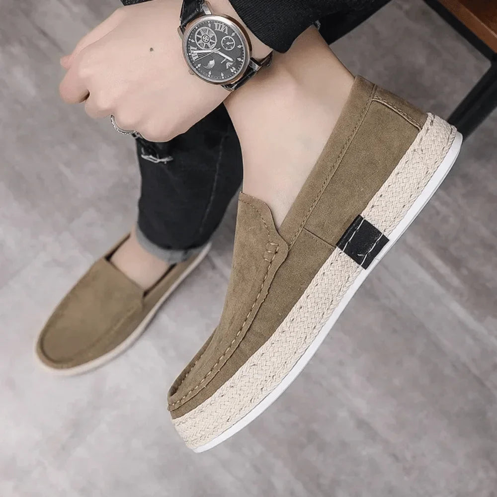 Leather Moccasins for Men Nantes Azenli