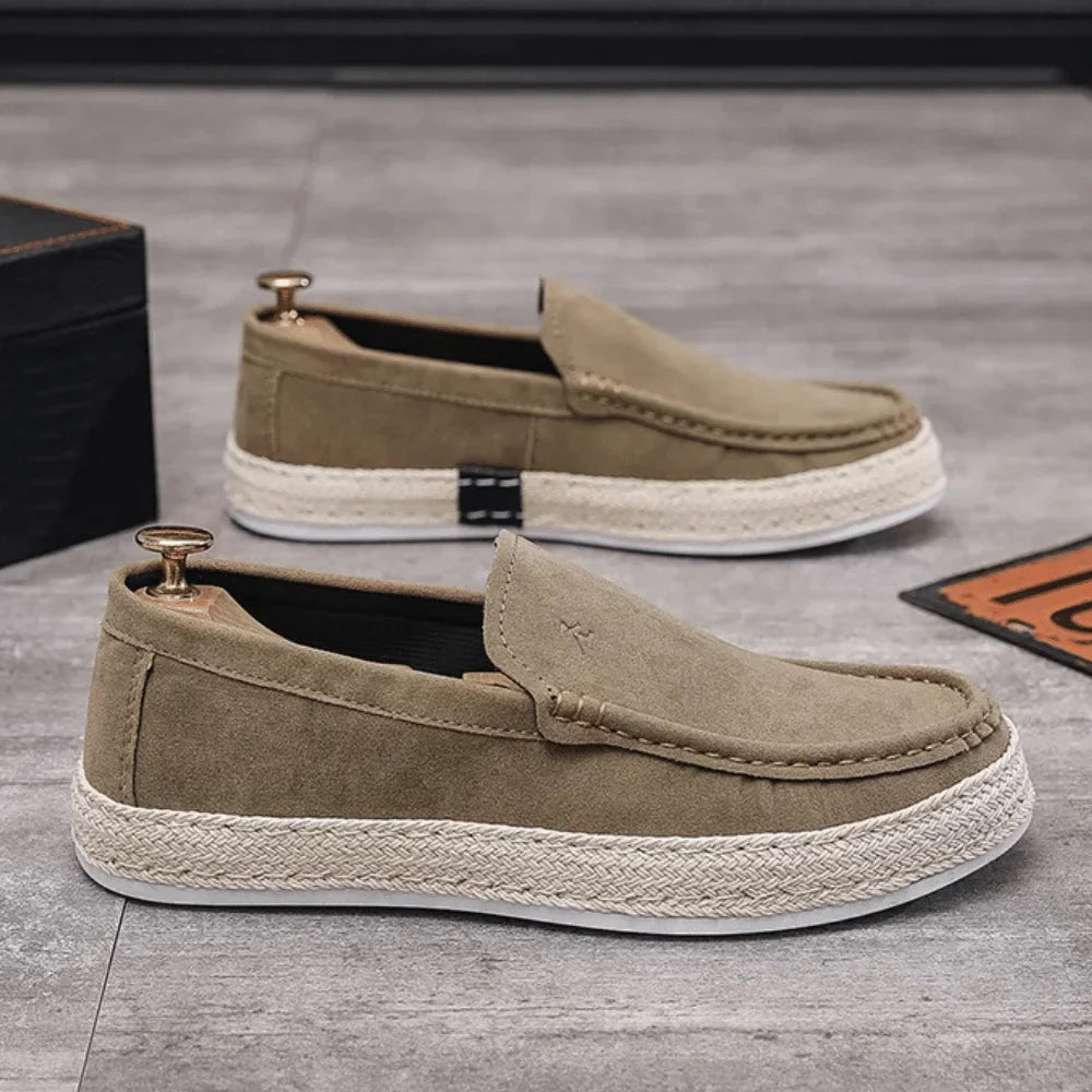 Leather Moccasins for Men Nantes Azenli
