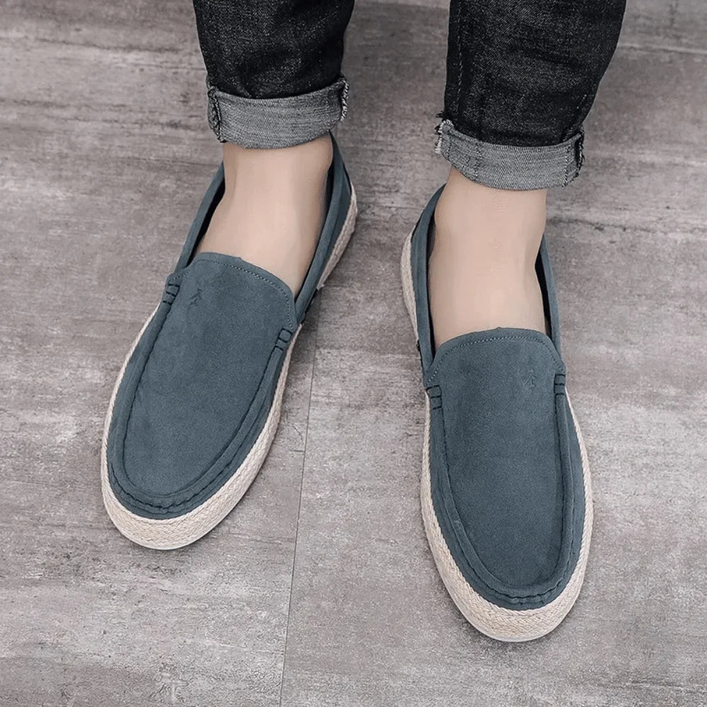 Leather Moccasins for Men Nantes Azenli