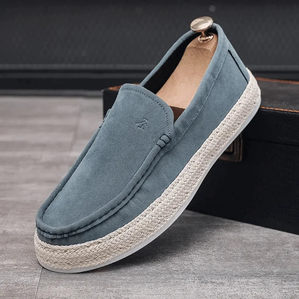 Leather Moccasins for Men Nantes Azenli