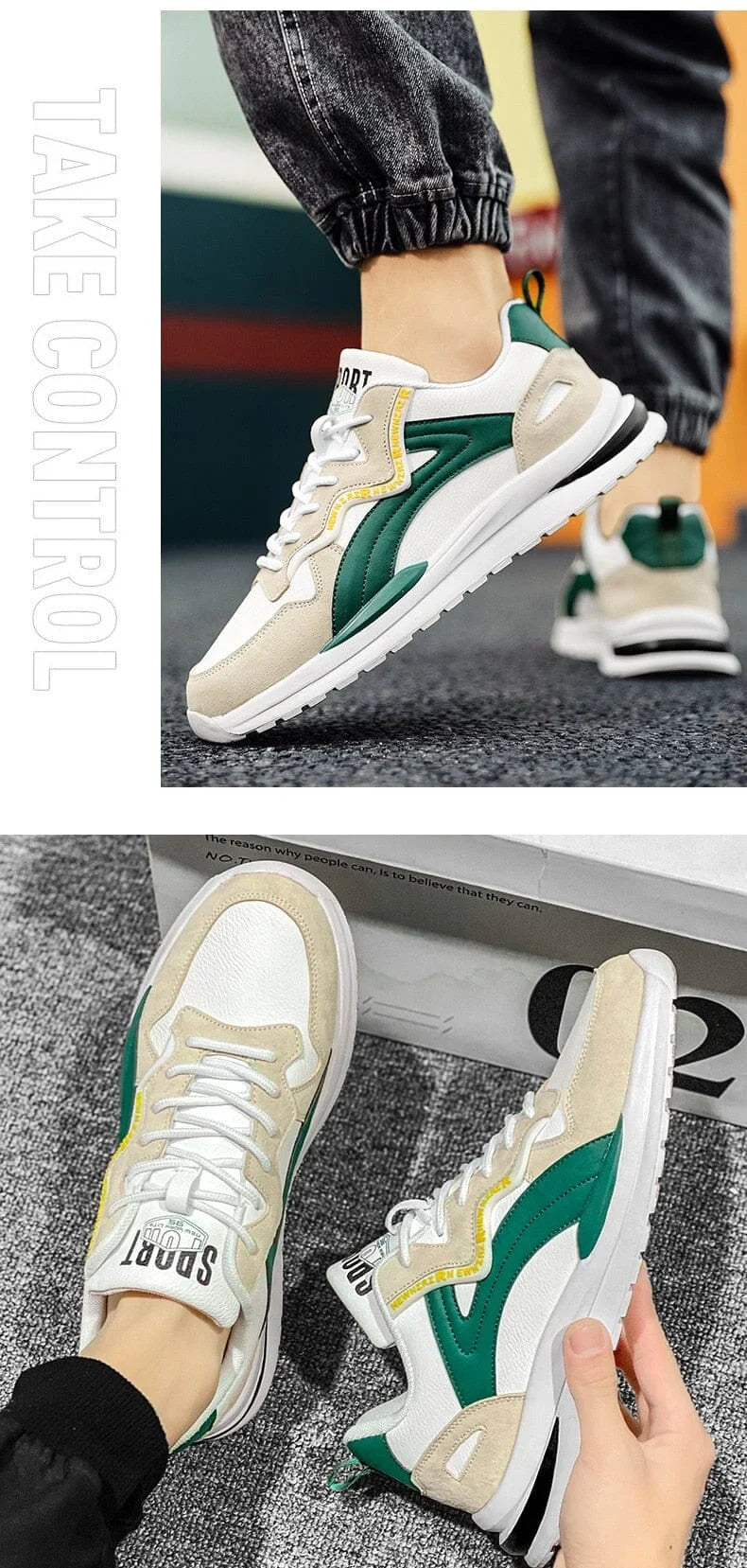 Men's Casual Sneakers Street Style
