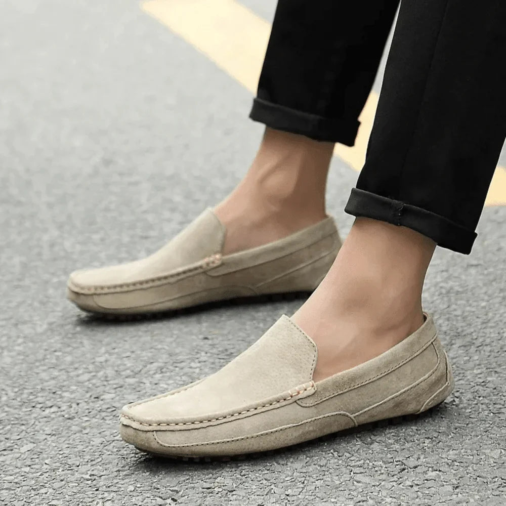 Men's Leather Moccasin Sweden Azenli
