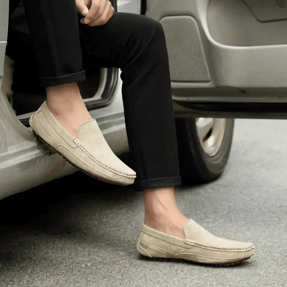 Men's Leather Moccasin Sweden Azenli