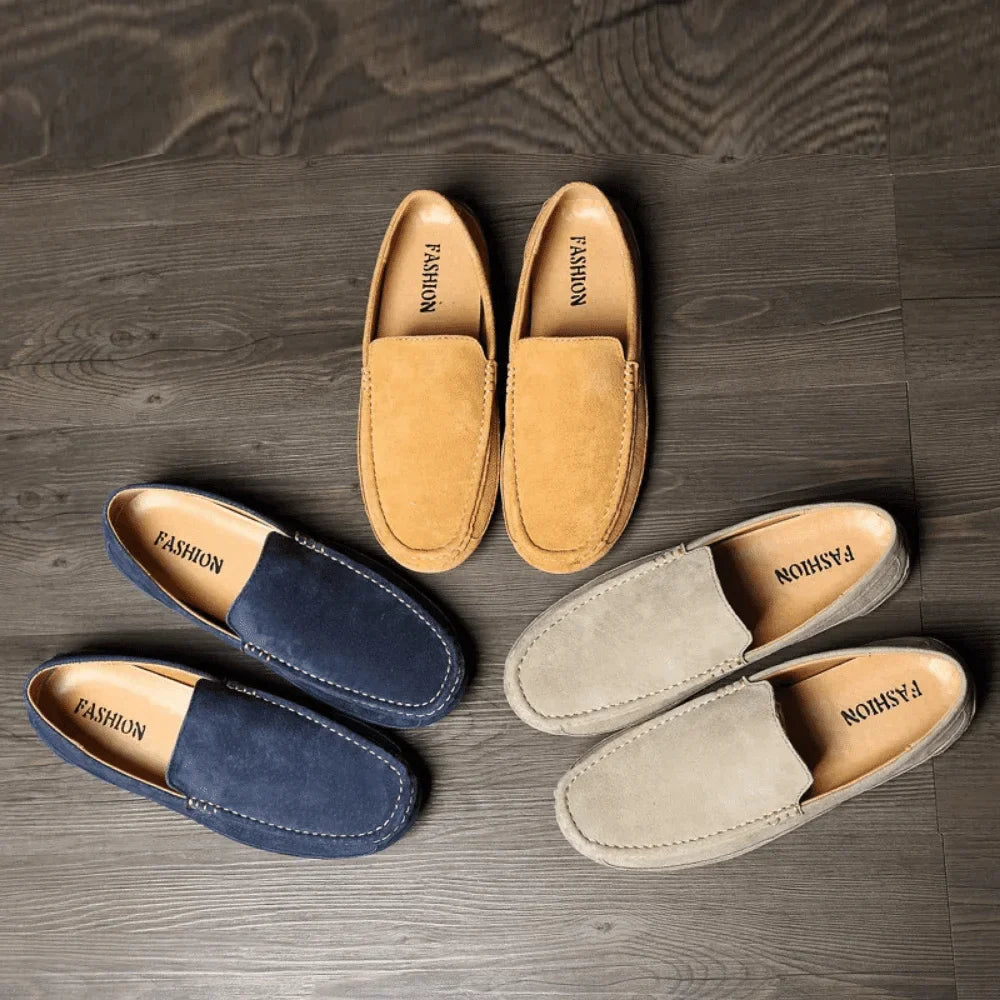 Men's Leather Moccasin Sweden Azenli