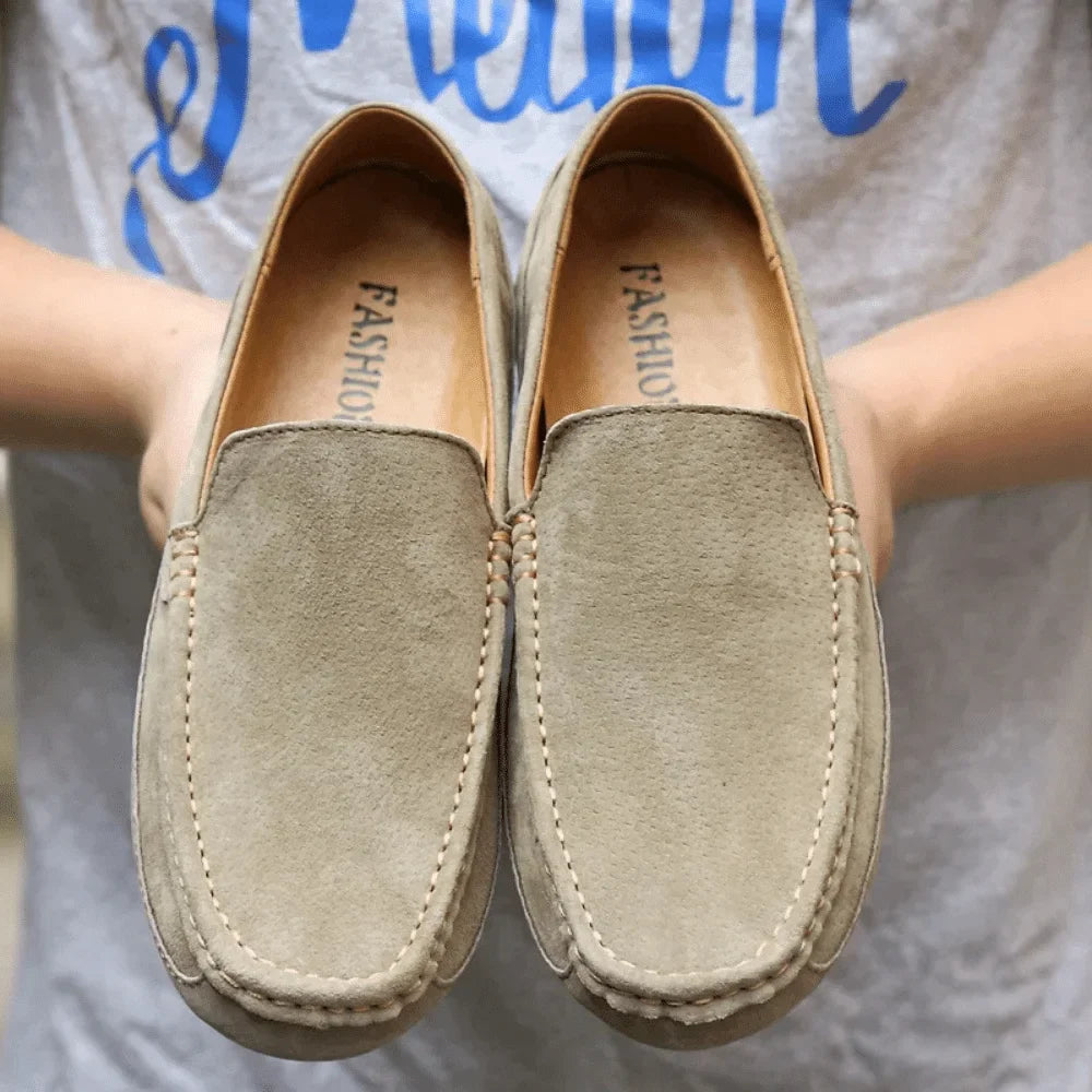 Men's Leather Moccasin Sweden Azenli