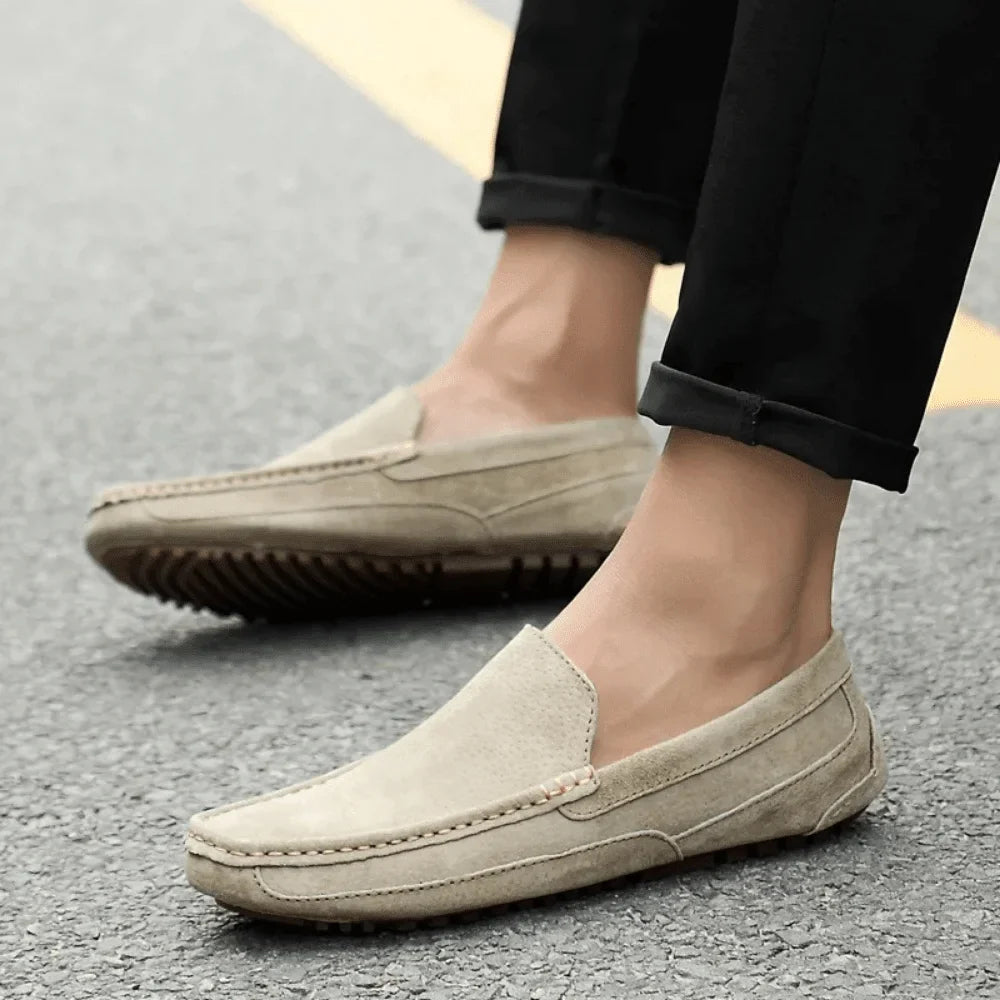 Men's Leather Moccasin Sweden Azenli