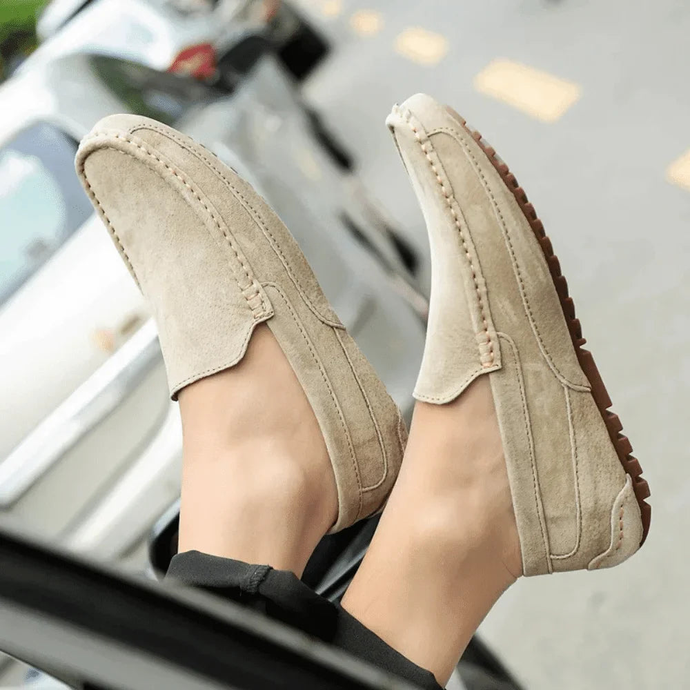 Men's Leather Moccasin Sweden Azenli