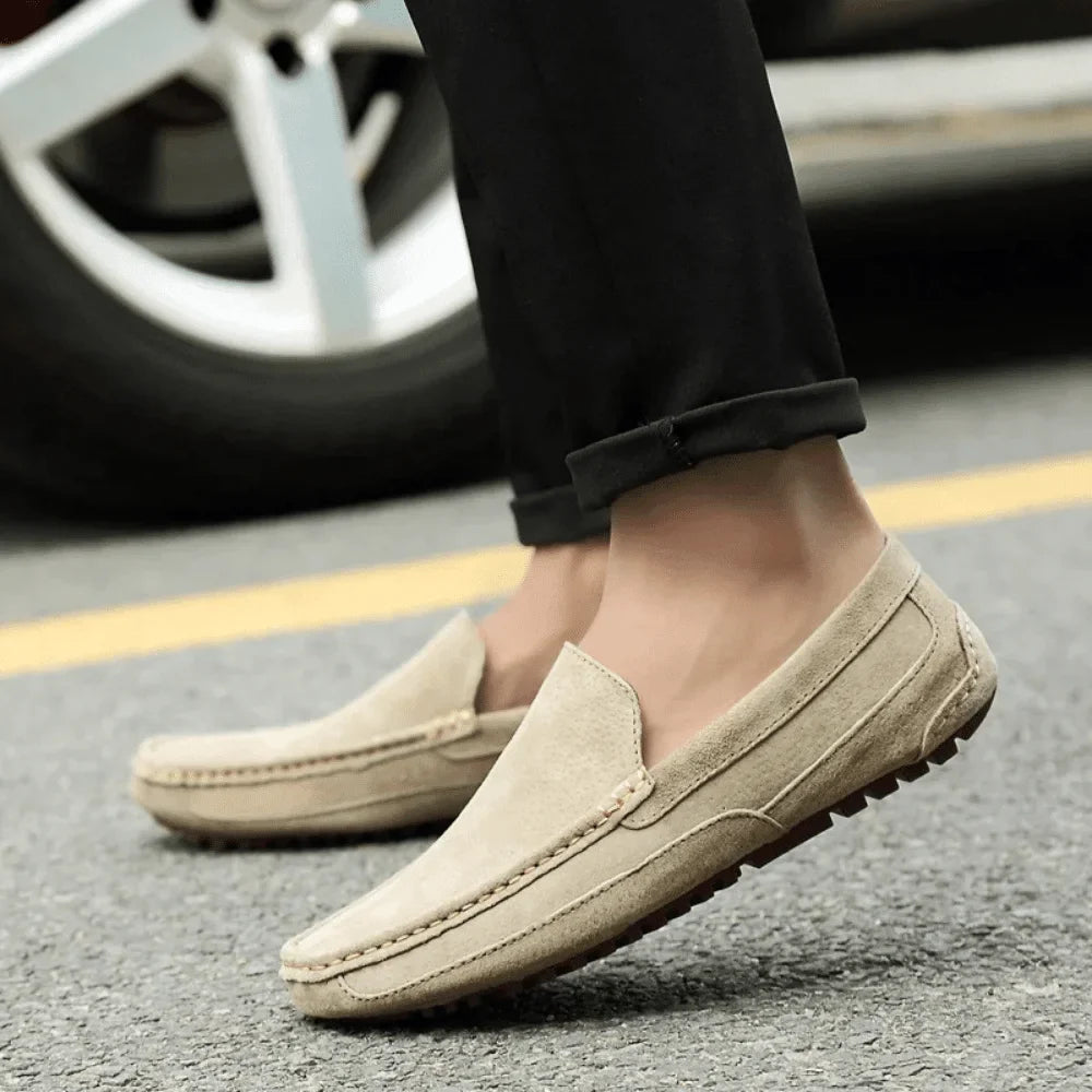 Men's Leather Moccasin Sweden Azenli