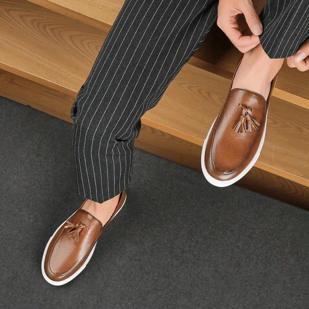 Men's Leather Moccasin Toulouse Azenli