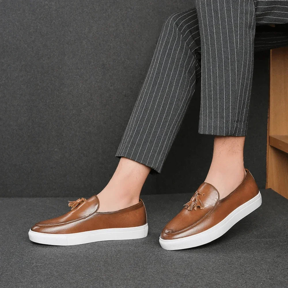 Men's Leather Moccasin Toulouse Azenli