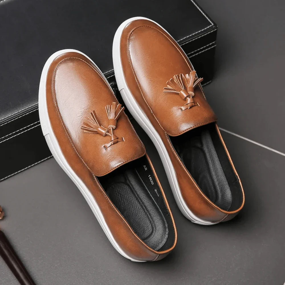 Men's Leather Moccasin Toulouse Azenli