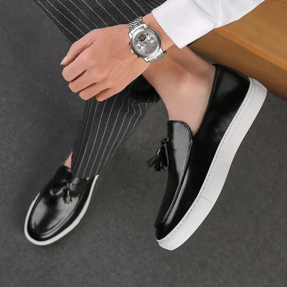 Men's Leather Moccasin Toulouse Azenli