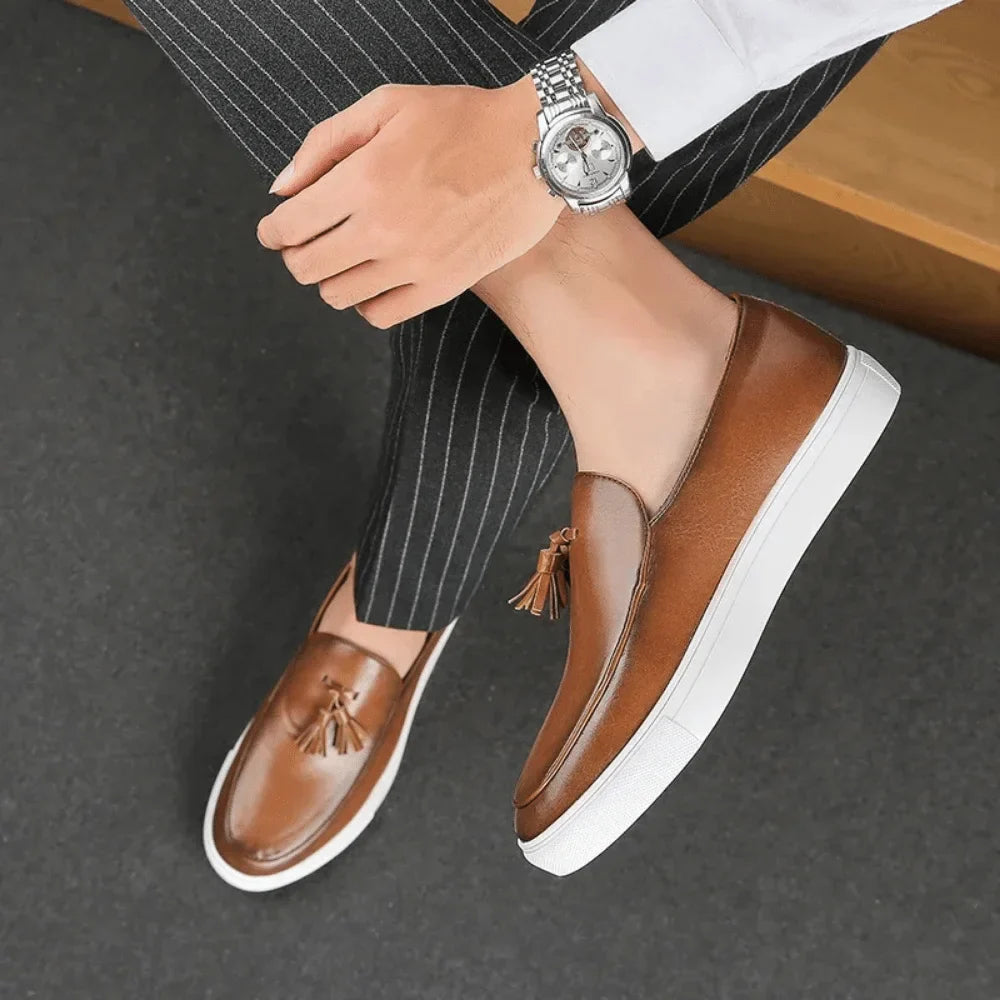 Men's Leather Moccasin Toulouse Azenli