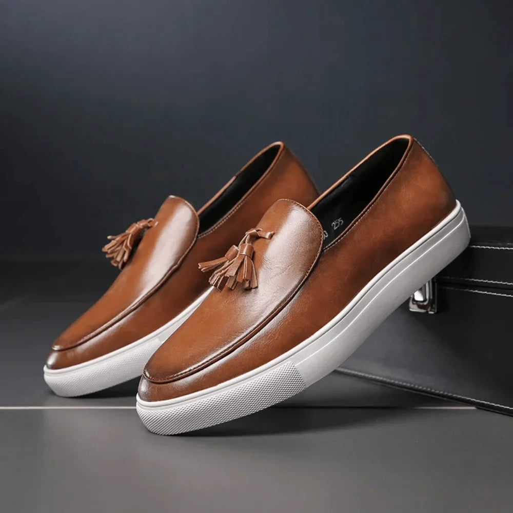 Men's Leather Moccasin Toulouse Azenli