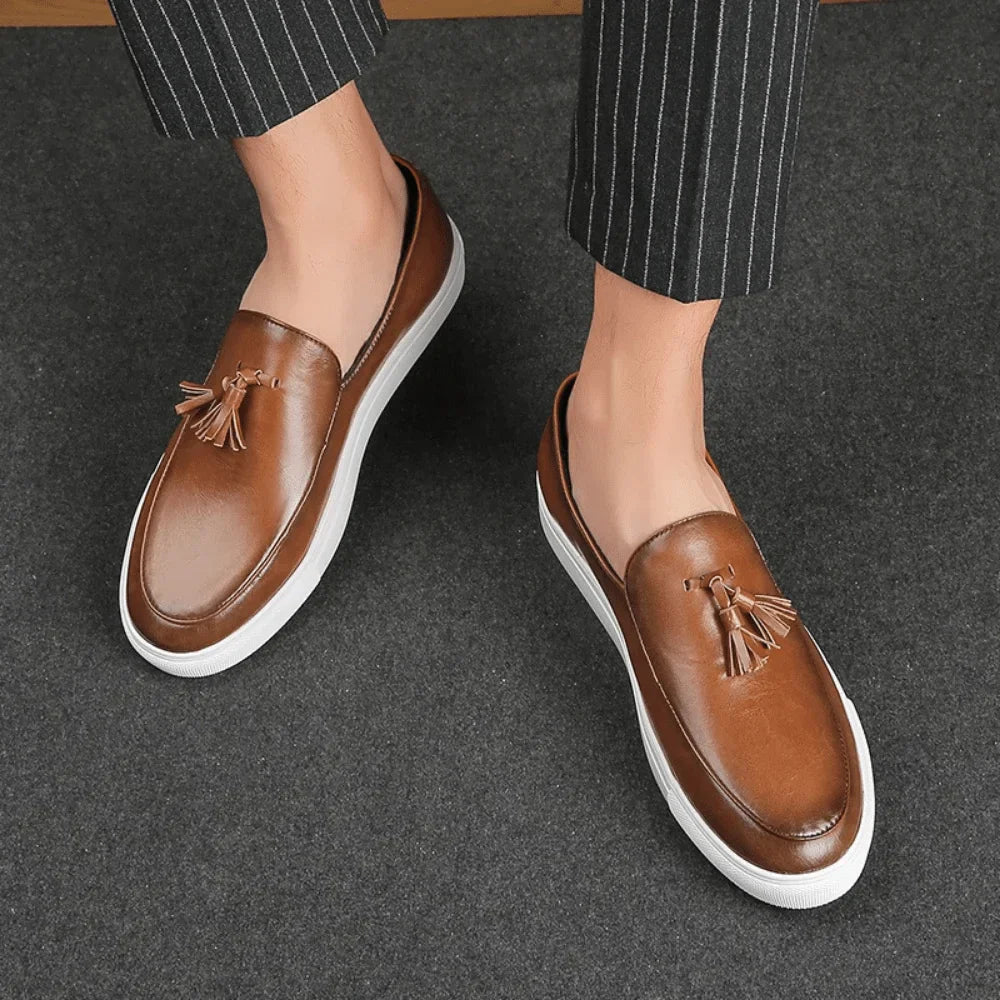 Men's Leather Moccasin Toulouse Azenli
