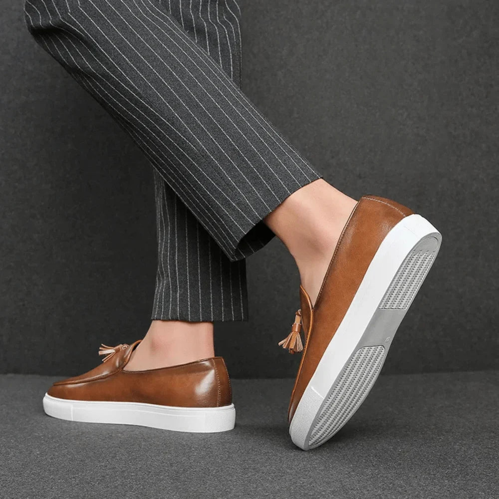 Men's Leather Moccasin Toulouse Azenli