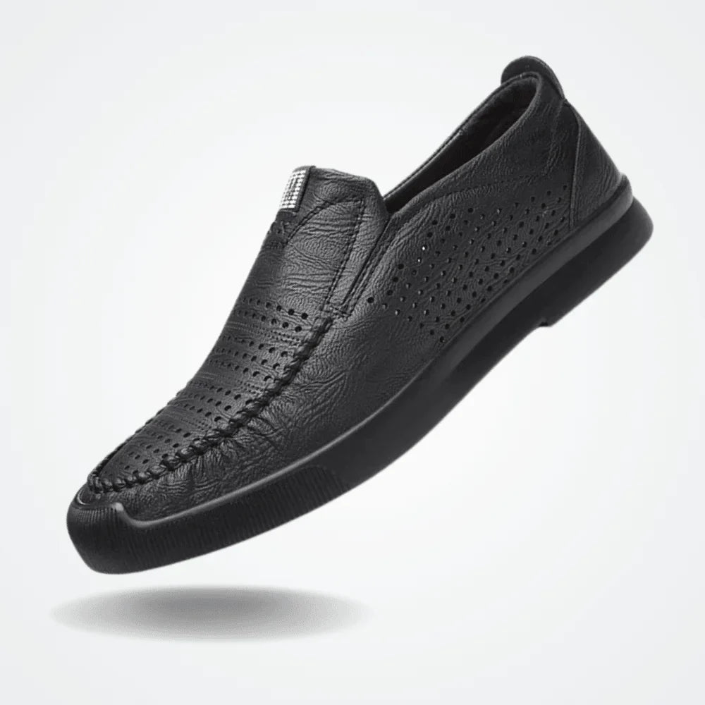 Men's Leather Moccasins Milan Azenli