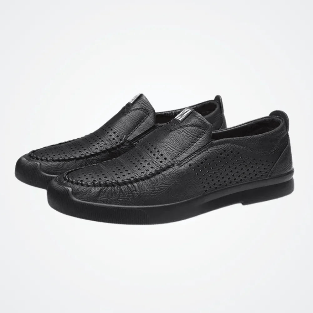 Men's Leather Moccasins Milan Azenli